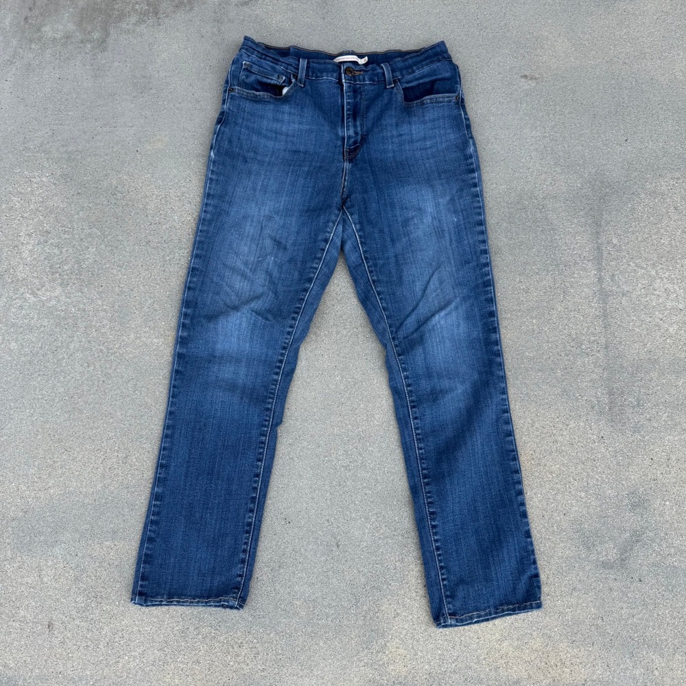 Levi's 724 High Rise Straight Jeans Blue Medium Wash 31x32